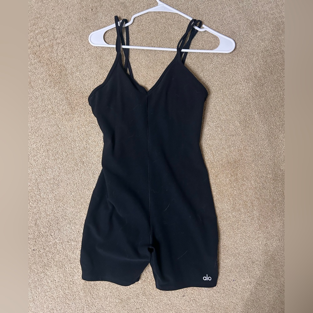 ALO Yoga Black Bodysuit